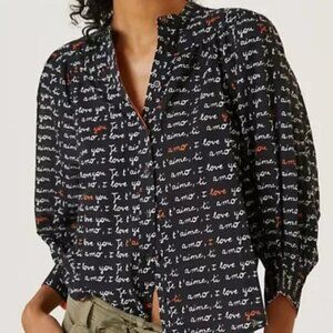 Laetitia Rouget Puff-Sleeved Buttondown